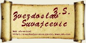 Zvezdoslav Suvajčević vizit kartica